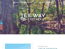 Tablet Screenshot of leewaycottages.net